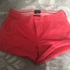 American Eagle bright pink shorts